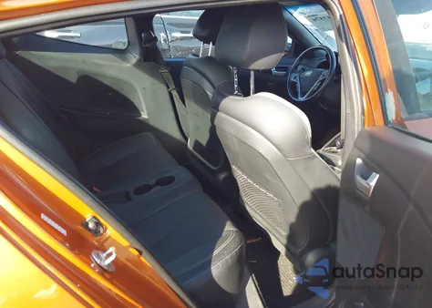 2016 Hyundai Veloster Turbo из США, поврежденный, VIN KMHTC6AE5GU292907